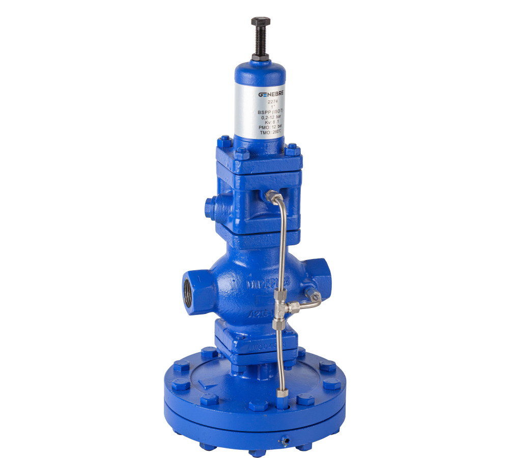 Válvula reductora de presión, BSP DN50 Válvula reductora de presión de agua  de latón de 2