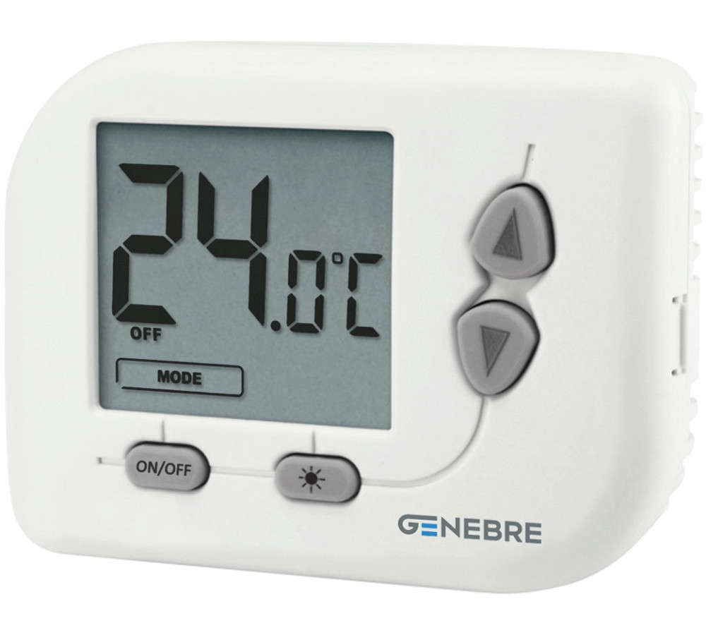 GENEBRE: TERMOSTATO DE PARED ELECTRONICO