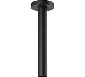 Brazo a techo redondo 15 cm Negro