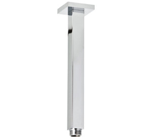 Brazo a techo cuadrado 15 cm Cromado