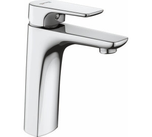 Monomando de lavabo medio alto Cromado Koral