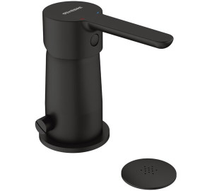Monomando de bidé con transmisión Negro Oslo Black