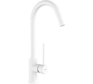 Grifo de cocina monomando cartucho 25 apertura en frio Blanca TAU Blanco