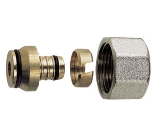 Racor tubo multicapa Euroconus rosca G3/4"