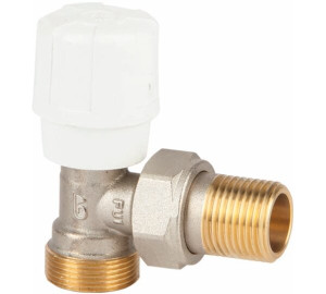 Válvula manual escuadra para tubo de cobre, PEX o multicapa