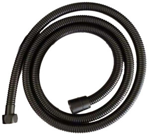 Flexo  H 1/2" - H 1/2" 1,70 m inoxidable negro Accesorios y Recambios