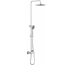 Columna monomando extensible con kit Cromado Koral