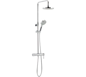 Columna monomando extensible con kit Cromado Tau