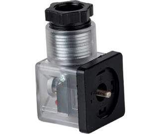 Conector tripolar 8W con señal luminosa